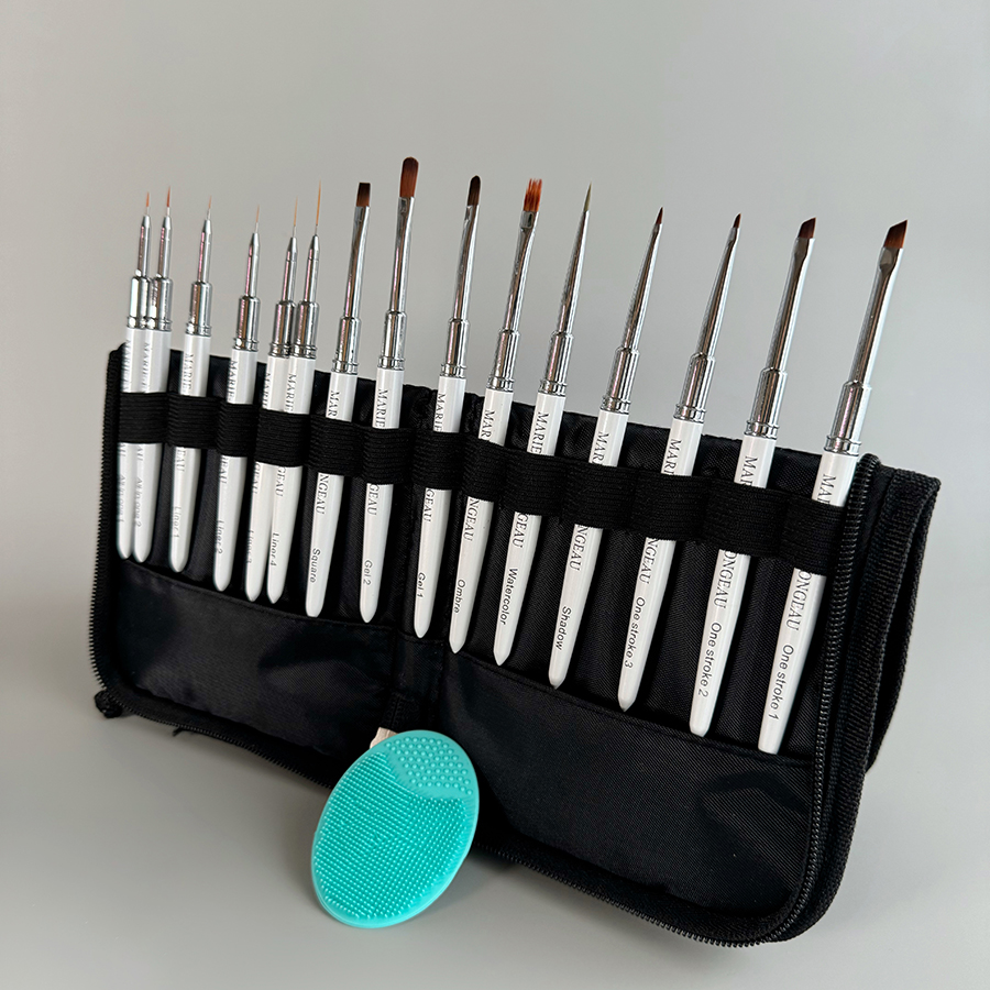 MEM - Ensemble de Pinceaux Nail Art | Complet