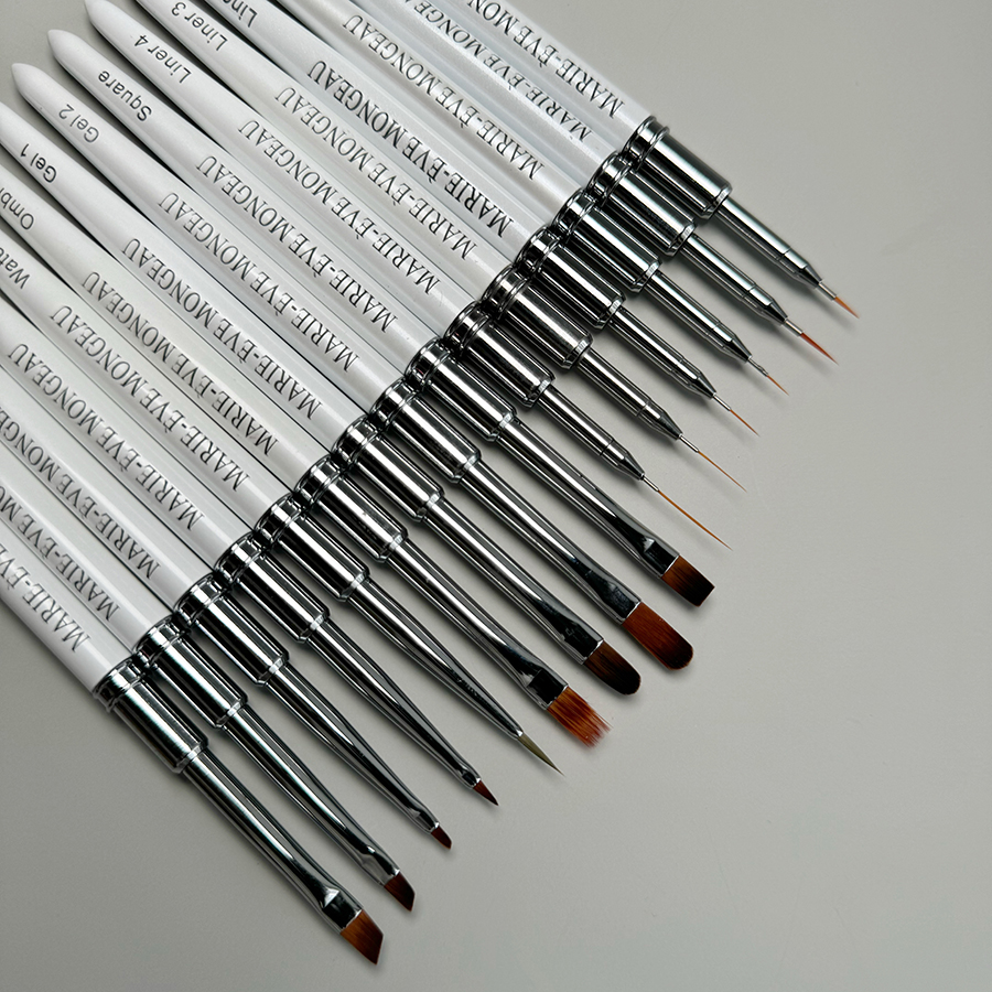 MEM - Ensemble de Pinceaux Nail Art | Complet