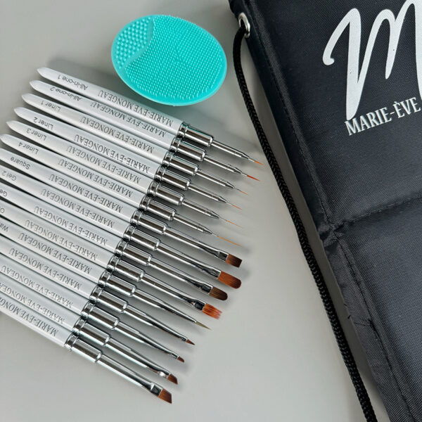MEM - Ensemble de Pinceaux Nail Art | Complet