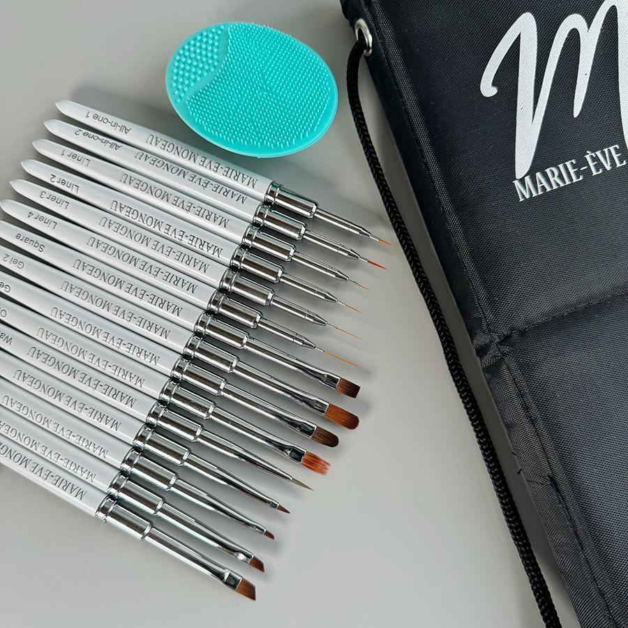 MEM - Ensemble de Pinceaux Nail Art | Complet
