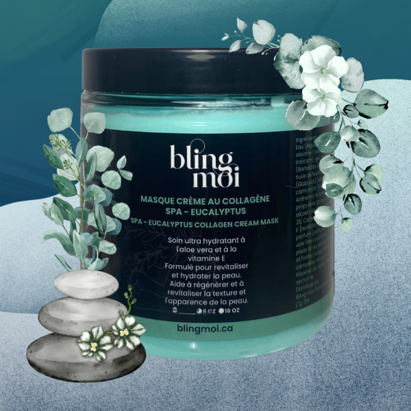 MASQUE CRÈME AU COLLAGÈNE - SPA - EUCALYPTUS