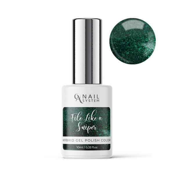 OA - HYBRID VERNIS GEL - FILE LIKE A SNIPER - US LADY SOLDIER