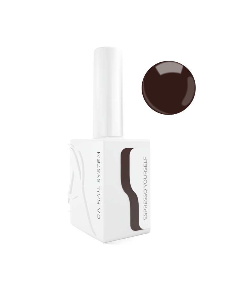 OA-HYBRID GEL POLISH - ESPRESSO YOURSELF - CHOCO MANIA COLLECTION - MIDNIGHT MOOD