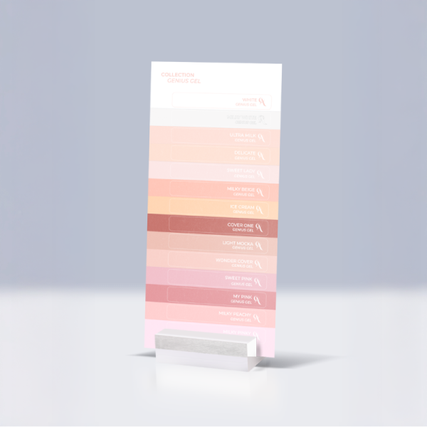 SHADES STICKERS CARD - GENIUS GEL COLLECTION